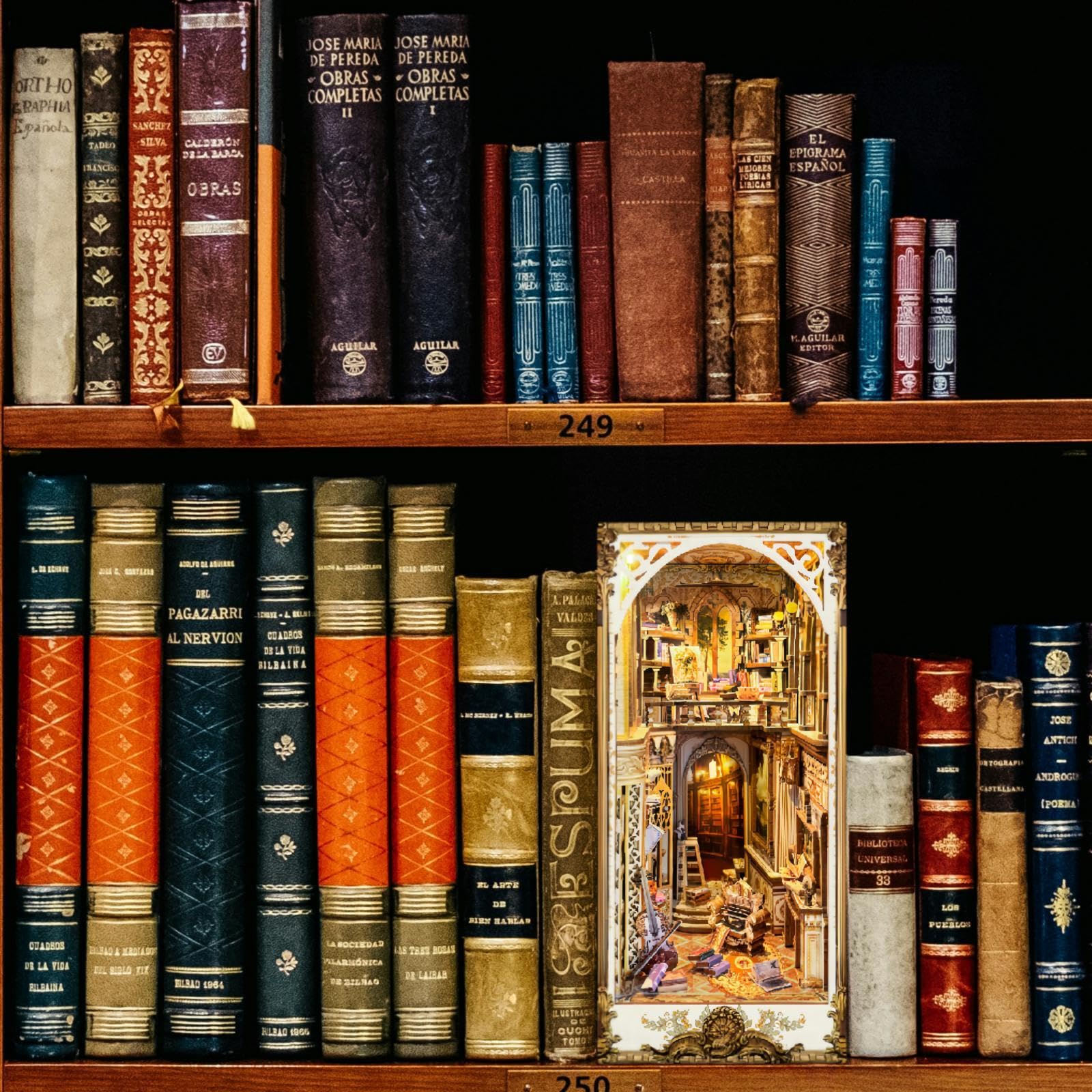 【BAROQUE】ALL OF THE LOVE,ALL OF THE DREA Amazon.com: KingStora DIY Book Nook Kit -Baroque Dreams